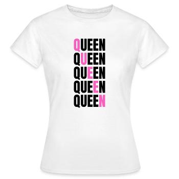 Reine - T-shirt Femme - blanc - Devant - AI Model Female 172 dark (172cm)