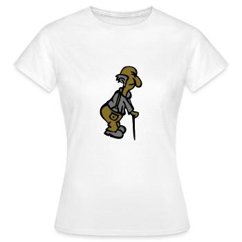 Stimmung des alten Mannes Zuckerrohr 1504 - Frauen T-Shirt - Weiß - Vorne - AI Model Female 172 dark (172cm)