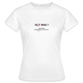 Übergewicht, witziges Shirt - Frauen T-Shirt - Weiß - Vorne - AI Model Female 172 dark (172cm)