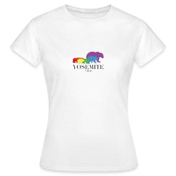 Yosemite Village - T-shirt Femme - blanc - Devant - AI Model Female 172 dark (172cm)