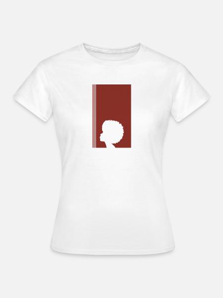 Groove Afro - Frauen T-Shirt - Weiß