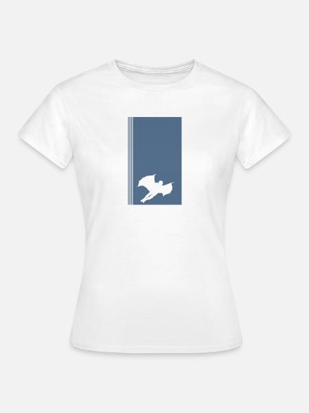 Wingsuit Fliegen Base Jumping - Frauen T-Shirt - Weiß