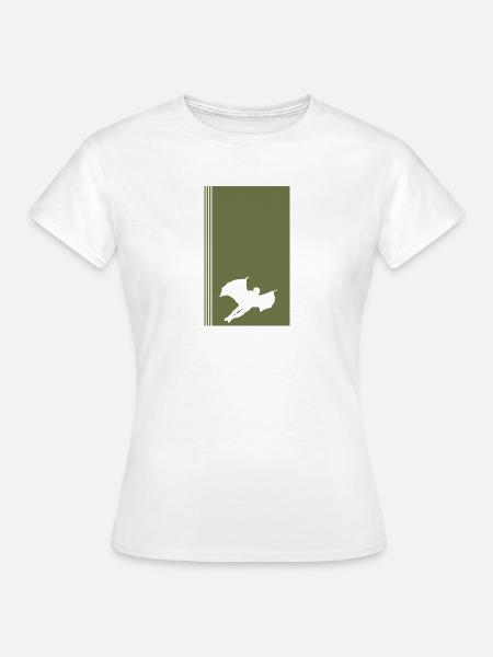 Wingsuit Fliegen Gleiten - Frauen T-Shirt - Weiß