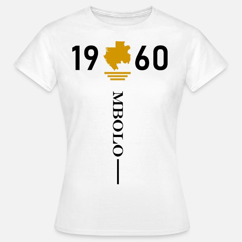 Gabon Independence - Women's T-Shirt - white