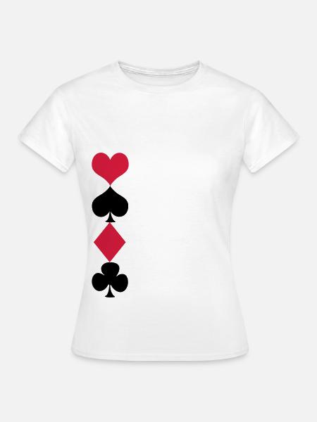 Kartendeck - Frauen T-Shirt -