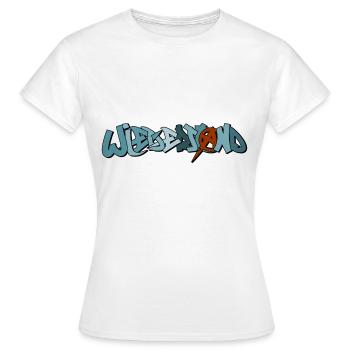 Punker Wiederstand Anarchy Anarchist - Frauen T-Shirt - Weiß - Vorne - AI Model Female 172 dark (172cm)