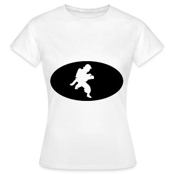 Semicircle und Fire Brigader - - Frauen T-Shirt - Weiß - Vorne - AI Model Female 172 dark (172cm)