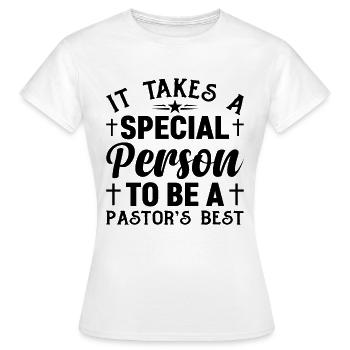 It takes a special person to make a loved one - Women's T-Shirt - white - Front - AI Model Female 172 dark (172cm)