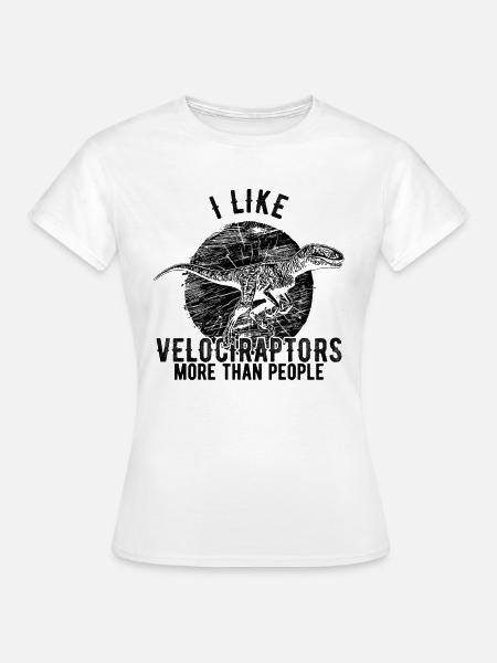 Raptor - Frauen T-Shirt - Weiß