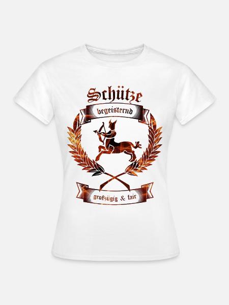 Schütze - Frauen T-Shirt - Weiß