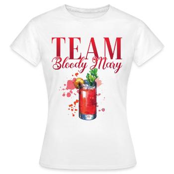 Team Bloody Mary - Women's T-Shirt - white - Front - AI Model Female 172 dark (172cm)