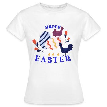 Ostern Ostern Ostern Ostern Ostern Ostern Ostern - Frauen T-Shirt - Weiß - Vorne - AI Model Female 172 dark (172cm)