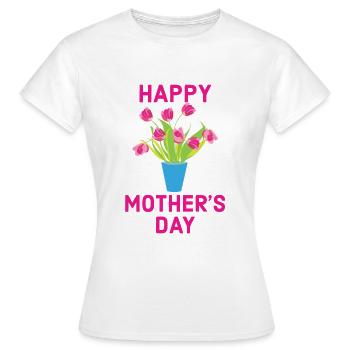 Mother's Day, Mother's Day, Mother's Day, Mother's - Women's T-Shirt - white - Front - AI Model Female 172 dark (172cm)