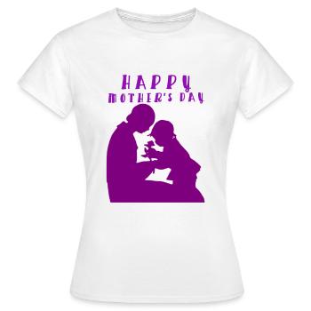 Mother's Day, Mother's Day, Mother's Day, Mother's - Women's T-Shirt - white - Front - AI Model Female 172 dark (172cm)