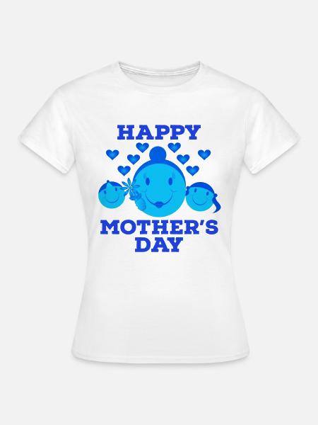 Fête des Mères, Fête des Mères, Fête des Mères, Fête des Mères - T-shirt Femme - blanc