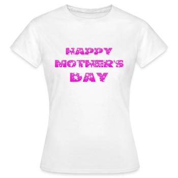 Mother's Day Mother's Day Mother's Day Mothers day - Women's T-Shirt - white - Front - AI Model Female 172 dark (172cm)
