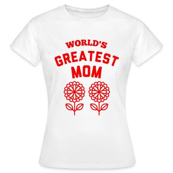 Mother's Day, Mother's Day, Mother's Day, Mother's - Women's T-Shirt - white - Front - AI Model Female 172 dark (172cm)