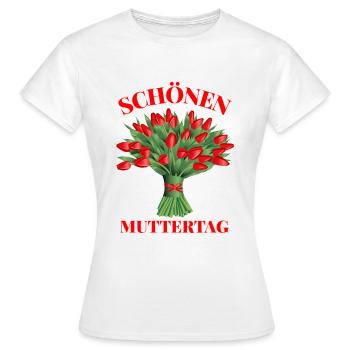 Mother's Day, Mother's Day, Mother's Day, Mother's - Women's T-Shirt - white - Front - AI Model Female 172 dark (172cm)
