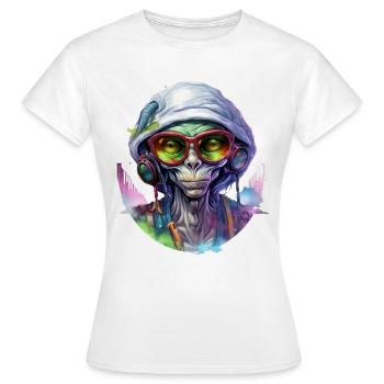 Étranger - T-shirt Femme - blanc - Devant - AI Model Female 172 dark (172cm)