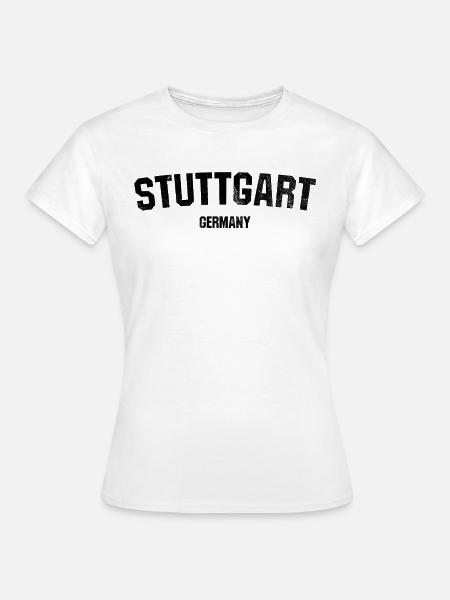 Stuttgart - T-shirt Femme - blanc