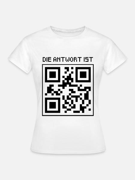 Antwort 42 - Frauen T-Shirt - Weiß