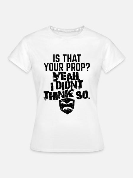 Theater Masken - Frauen T-Shirt - Weiß