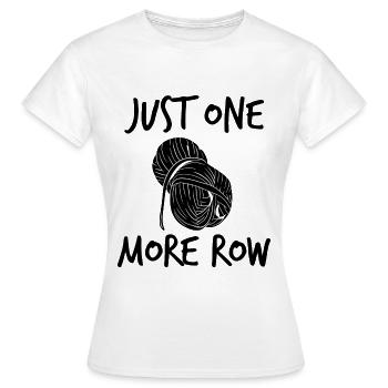 Häkeln Stricken Spruch - Frauen T-Shirt - Weiß - Vorne - AI Model Female 172 dark (172cm)
