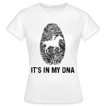 C’est dans mon ADN 1 - - T-shirt Femme - blanc - Devant - AI Model Female 172 dark (172cm)