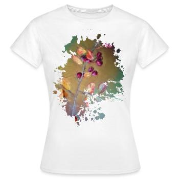 Pflanze - Frauen T-Shirt - Weiß - Vorne - AI Model Female 172 dark (172cm)