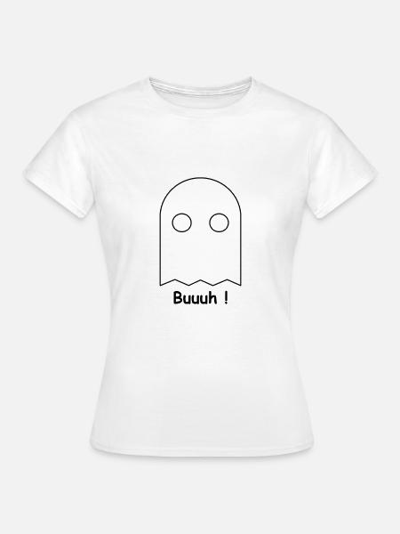 Spectre blanc - Dame-T-shirt - hvid