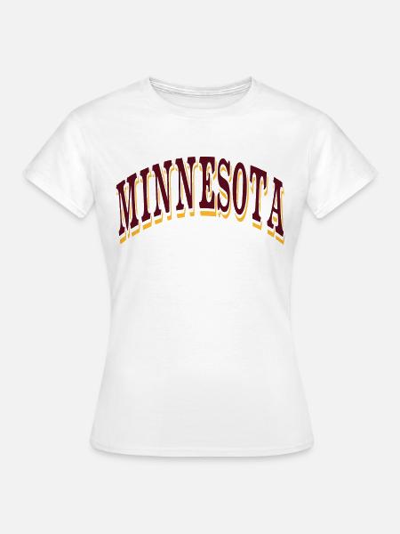 Minnesota - Frauen T-Shirt - Weiß