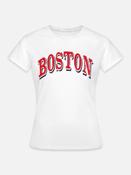 Boston - Frauen T-Shirt - Weiß