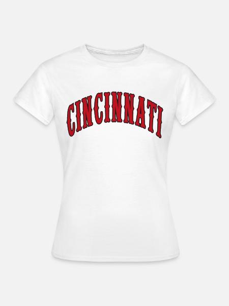 Cincinnati - Frauen T-Shirt - Weiß