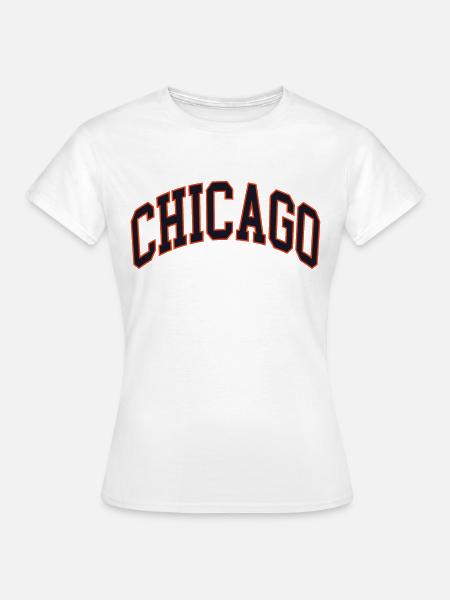 Chicago - Frauen T-Shirt - Weiß