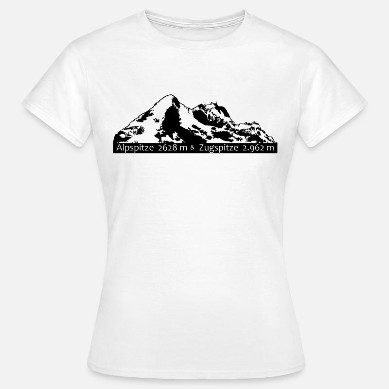 Alpspitze Zugspitze - Women's T-Shirt - white