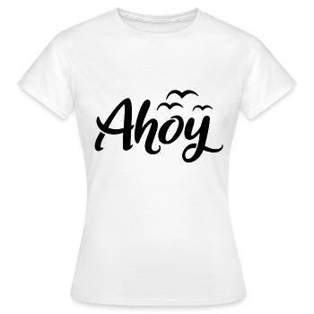 Ohé - T-shirt Femme - blanc - Devant - AI Model Female 172 dark (172cm)