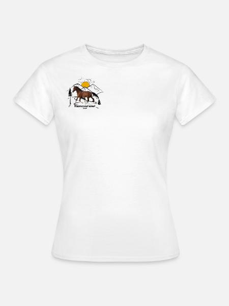 Hannoveraner Pferd - Frauen T-Shirt - Weiß