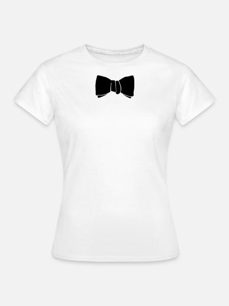 Schlips - Frauen T-Shirt - Weiß