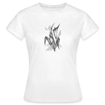 Calla - T-shirt Femme - blanc - Devant - AI Model Female 172 dark (172cm)