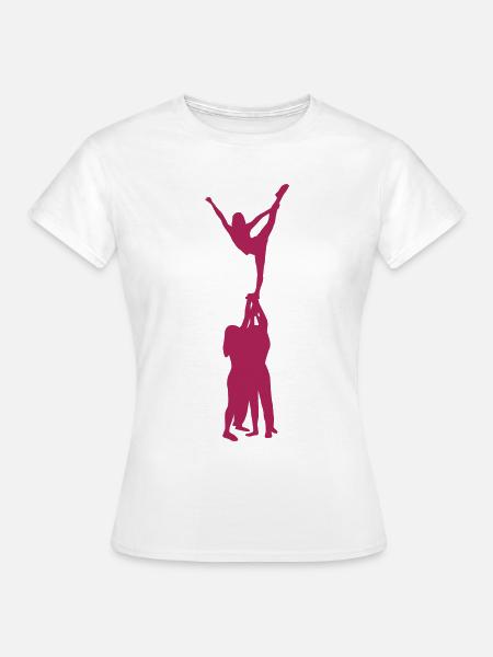 Cheerleading, Cheerleader - Frauen T-Shirt - Weiß