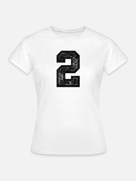  2 zerkratzt - Frauen T-Shirt - Weiß