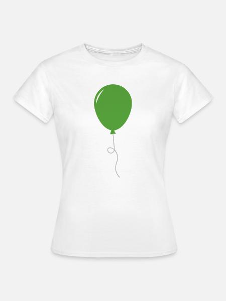 Ballon - Frauen T-Shirt - Weiß