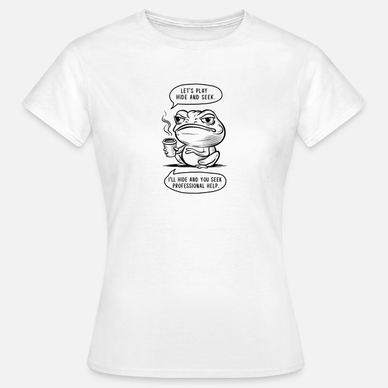 Cache-cache - T-shirt Femme - blanc