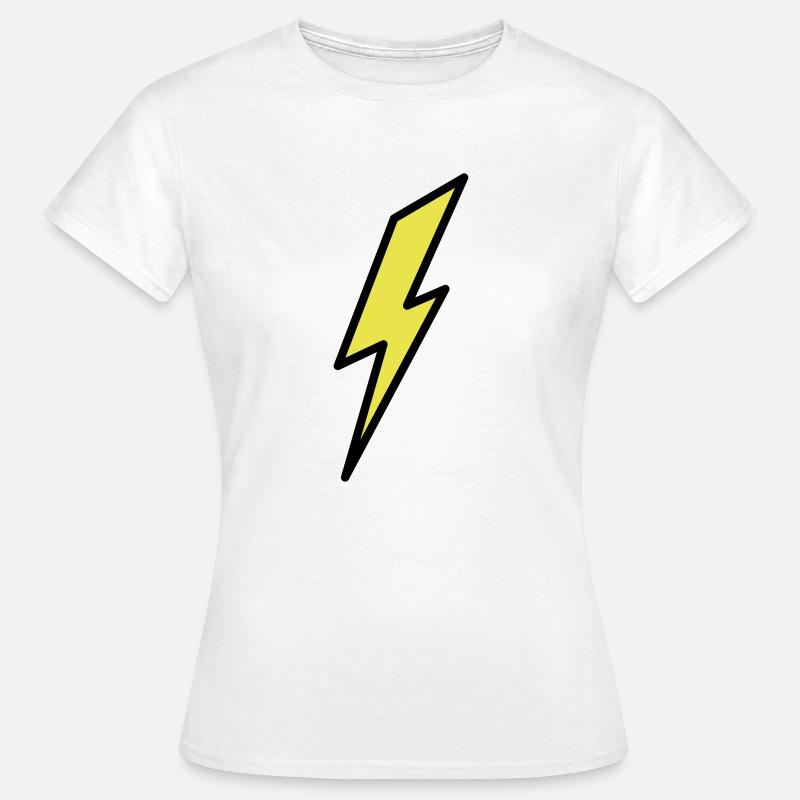 lightning - Women's T-Shirt - white