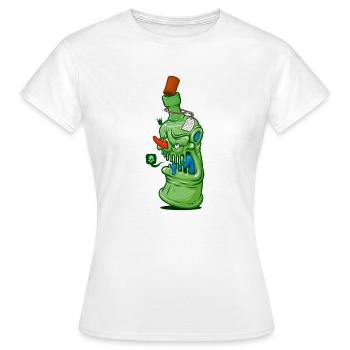 bar freak - Frauen T-Shirt - Weiß - Vorne - AI Model Female 172 dark (172cm)