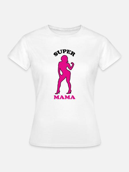 MAMMA - Frauen T-Shirt - Weiß