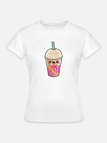 00411 Eiscafé Charli Damelio - Frauen T-Shirt - Weiß