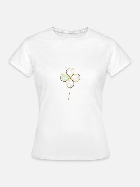 Blume - Frauen T-Shirt - Weiß