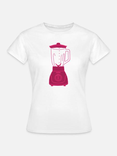 MIXER Standmixer 2 - Frauen T-Shirt - Weiß