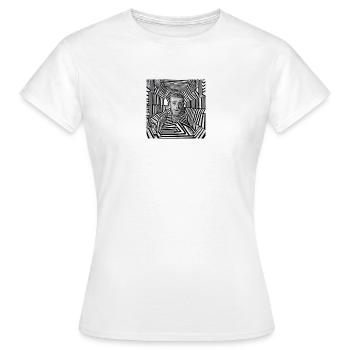 Ich bin die beste Version meiner selbst - Frauen T-Shirt - Weiß - Vorne - AI Model Female 172 dark (172cm)